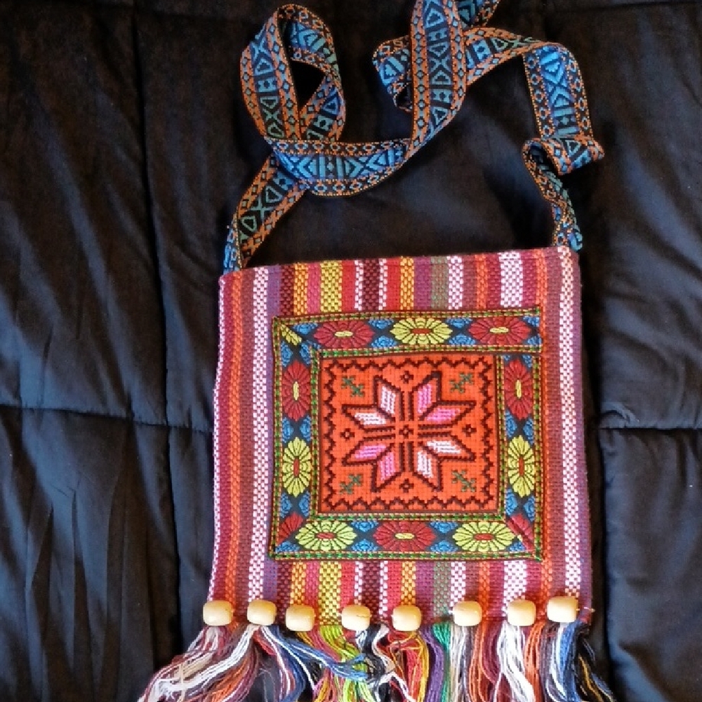 Colorful Bohemian Woven Bag